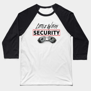 Little Witch Halloween Security Baseball T-Shirt